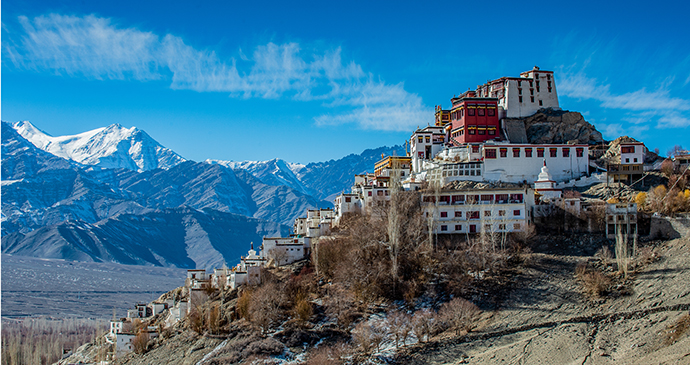 Thiksey Monastery Ladakh India by suchitra poungkoso, Shutterstock