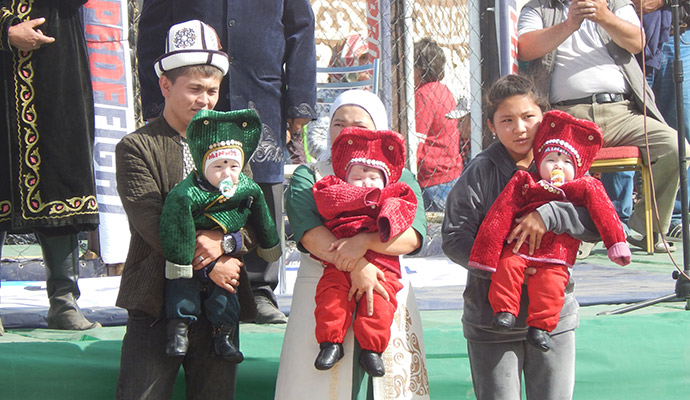 ceremony, World Nomad Games, Kyrgyzstan by Carys Homer