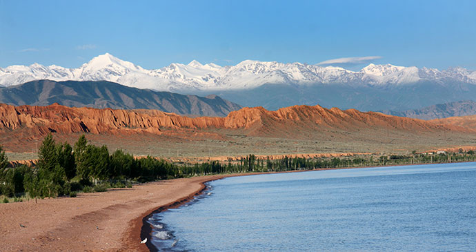 Lake Issyk-Kul, Kyrgyzstan by Novoselov, Shutterstock