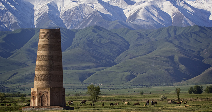 Burana Tower. Kyrgyzstan by Labusova Olga, Shutterstock