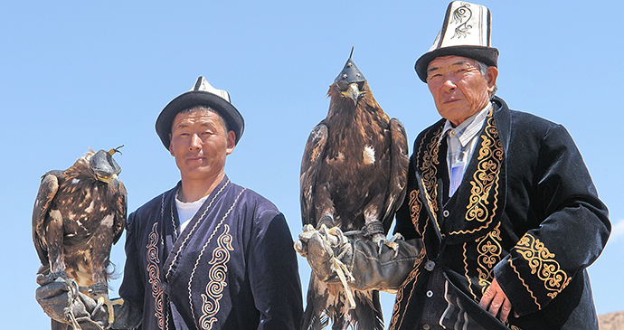 Eagle hunting, Kyrgyzstan by Maximum Exposure PR, Shutterstock