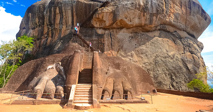 Sigiriya Lion Rock Sri Lanka by jonas, Shutterstock
