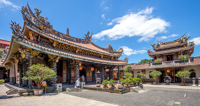 Baoan Temple Taipei Taiwan by Richie Chan Shutterstock