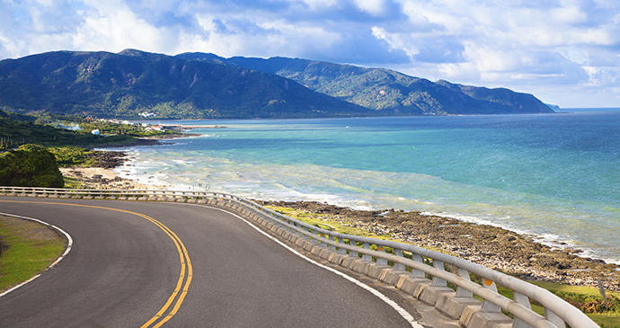 Coast road Kenting National Park Taiwan by Tom Wang Shutterstock