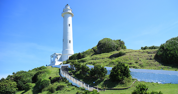 Lyudao lighthouse Green Island Taiwan by Windyboy Shutterstock 