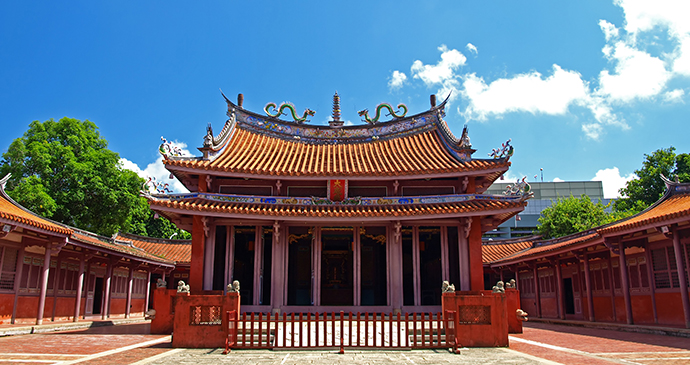 Confucius Temple Tainan Taiwan by Z H Chen Shutterstock