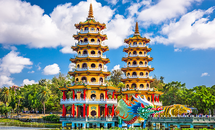 Lotus Pond Kaohsiung Taiwan by Sean Pavone Shutterstock