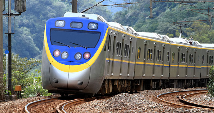 Train Taiwan by topimages Shutterstock