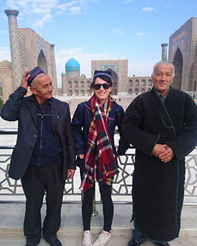 Registan Samarkand Uzbekistan by Laura Pidgley