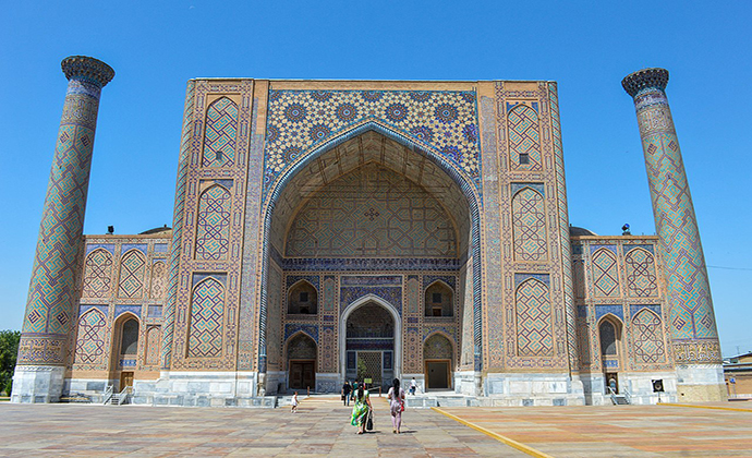 Ulug Beg Madrasa Wikimedia