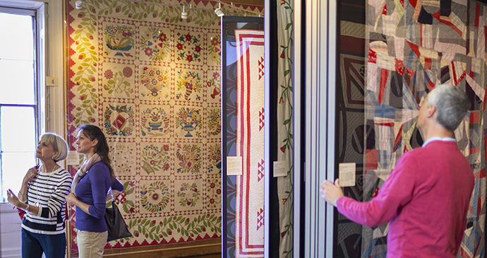 QUilts, American Museum in Britain, Bath, England by Bath Museums