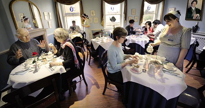 Tearoom, Jane Austen Centre, Bath, England by Jane Austen Centre