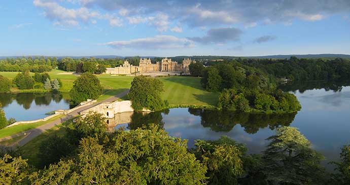 Blenheim Palace, Oxfordshire, Cotswolds, England by Blenheim Palace