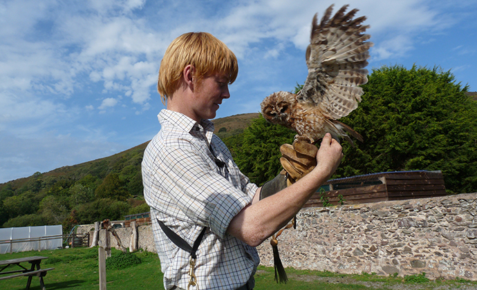 Hawk and Owl Centre, Exmoor, UK by @ExmoorNationalParkAuthority