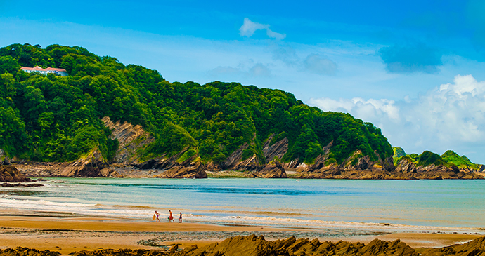 Combe Martin, Exmoor, UK by Andrew Rosu, Shutterstock