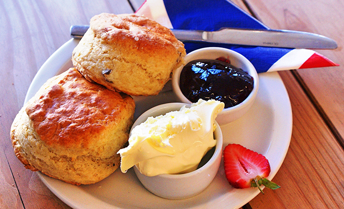 Cream tea, Exmoor, UK by Visit Exmoor