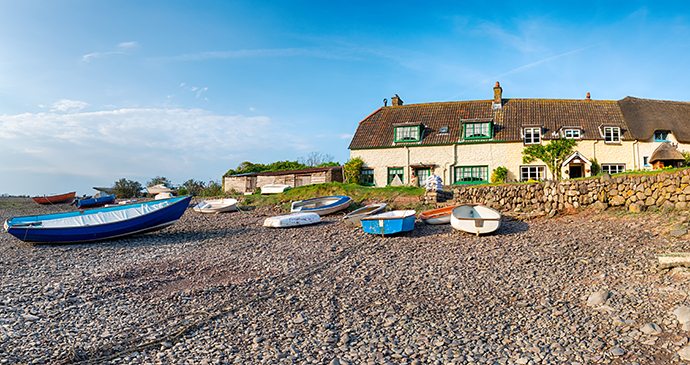 Porlock Weir, Somerset, UK by Helen Hotson, Shutterstock