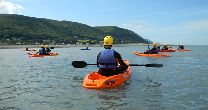 sea-kayaking, Exmoor, UK by Exmoor Adventures