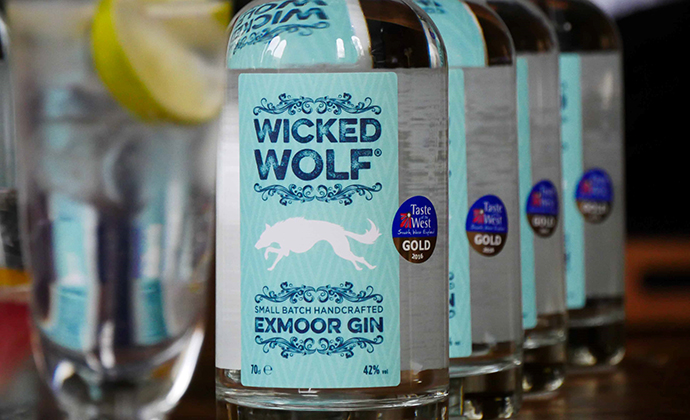 Wicked Wolf Gin, Exmoor, UK by Julia Amies-Green