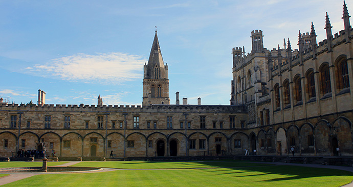 Christ Church College, Oxford, England by Tejvan Pettinger