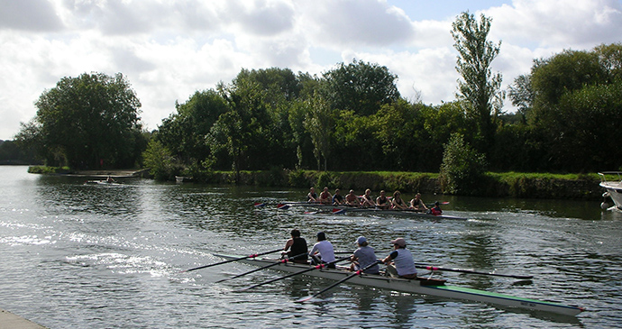 Isis, Thames, Oxford, England by Jpbowen