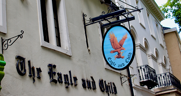 Eagle and Child pub Oxford UK by subherwal, Flickr