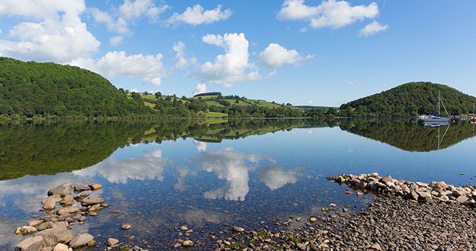 Ullswater Cumbria Britain by Mike Charles Shutterstock