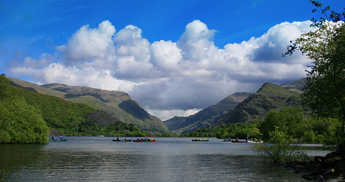 Llyn Padarn Gwynedd Britain by Cymraes Shutterstock