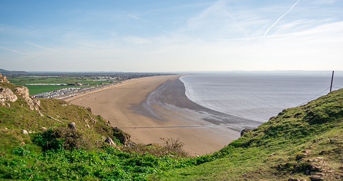 Brean Down Somerset Jon Drew Shutterstock