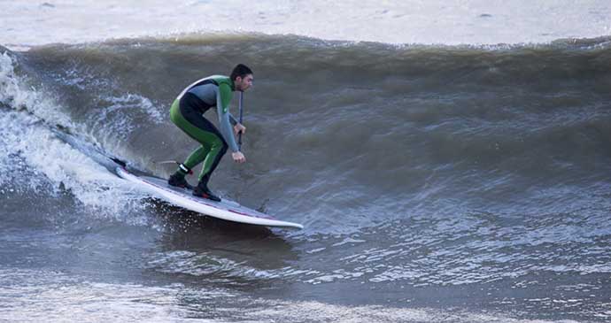 Surfing, Brighton, Hove, Sussex, England by Lagoon Watersports
