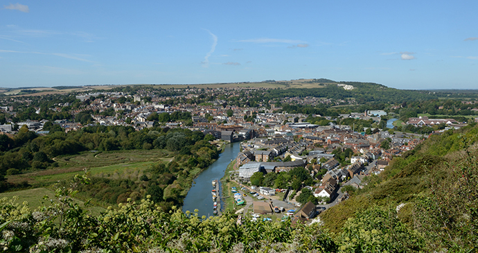 Lewes, Sussex, England by South Downs National Park Authority