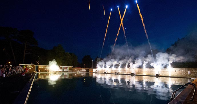 Pells Pool, Lewes, Sussex, England by Pells Pool