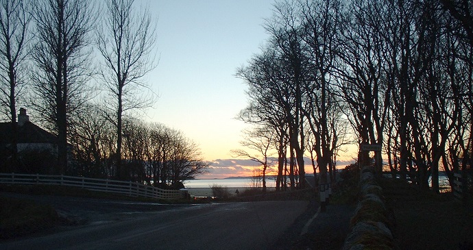 Loch Indaal from Bridgend in the early evening, Islay © Ray Husthwaite, Wikimedia Commons