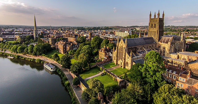 Worcester England UK by Brightskyvideos/DT
