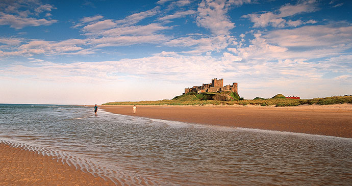 Bamburgh Castle Northumberland UK by Visit England