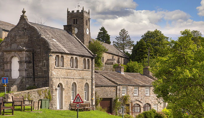 Muker Yorkshire UK by Andrew Roland Dreamstime