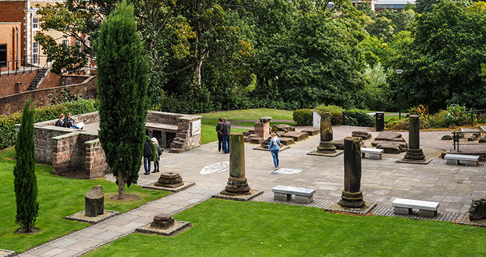 Chester Roman gardens Cheshire England Uk By Philip Bird LRPS CPAGB, Shutterstock