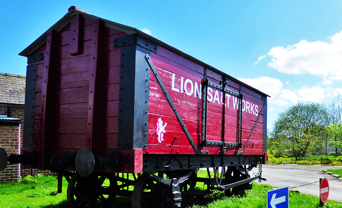 Lion Salt Works Marston Cheshire England by Grassrootsgroundswell