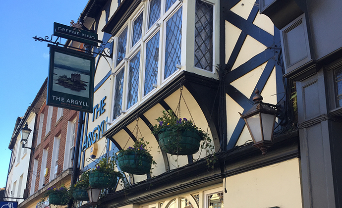 Argyll pub Henley Chilterns by Holly Parsons