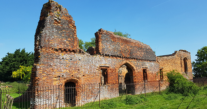 Someries Castle Chilterns by Helen Matthews