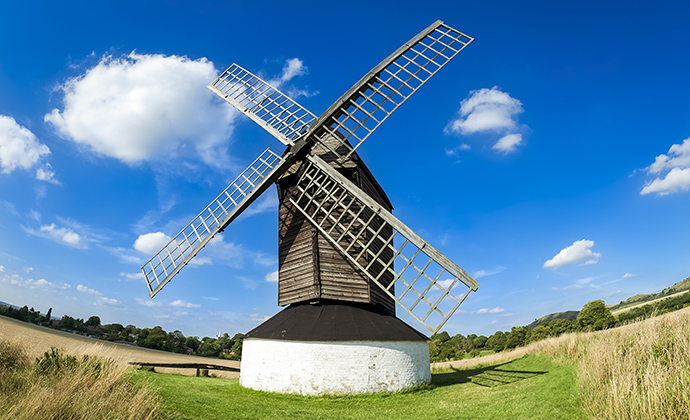 Pitstone windmill Tring Chilterns by donsimon Shutterstock