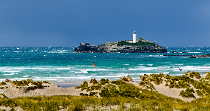 Godrevy Island Cornwall by Paul J Martin Shutterstock