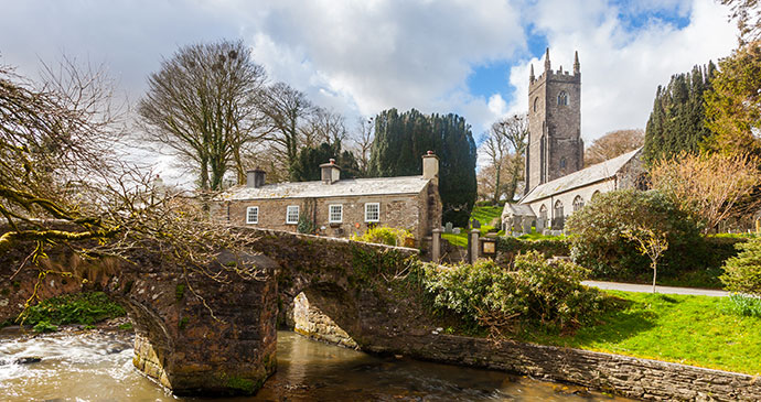 St Nonna's Church Altarnun Cornwall UK © ian woolcock, Shutterstock