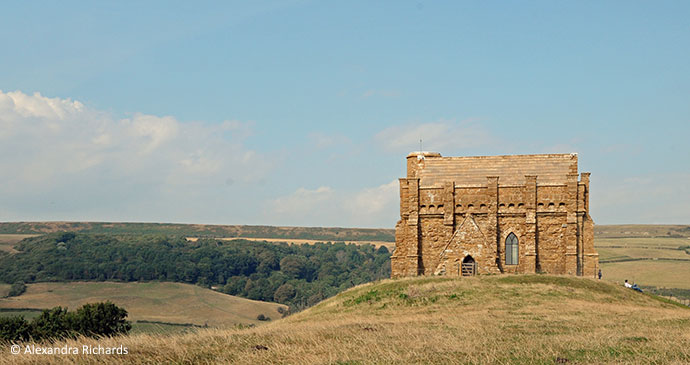 St Catherine's Chapel Abbotsbury Dorset UK by Alexandra Richards