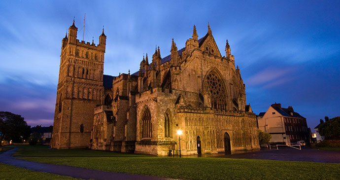 Exeter Cathedral Exeter East Devon British Isles Tony Howell Heart of Devon Images