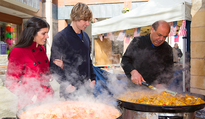 Exeter Street Food Market East Devon UK Tony Cobley