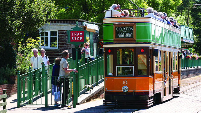 Seaton Tramway East Devon UK by Heart of Devon Images