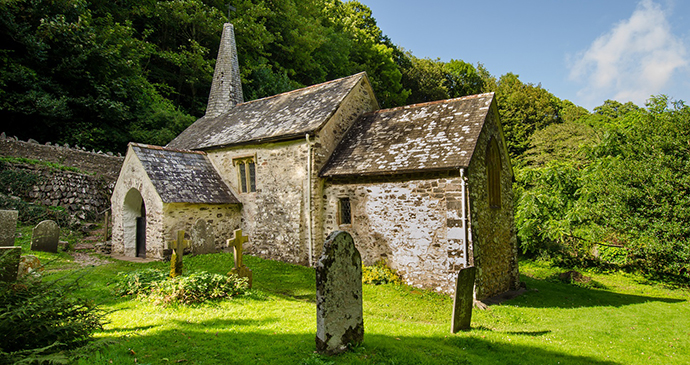 Culbone church, North Devon, UK by Nigel Stone, ENPA