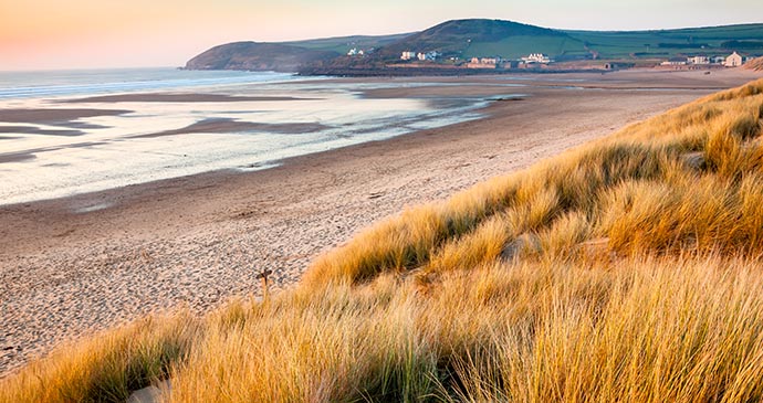 beach, croyde, north devon, UK by Ian Woolcock, Shutterstock