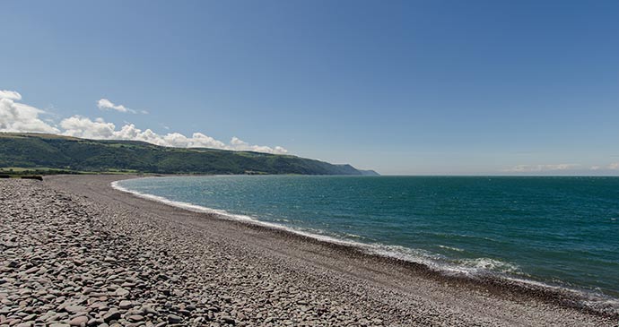 Bossington Picnic Places Exmoor National Park North Devon by Nigel Stone Exmoor National Park